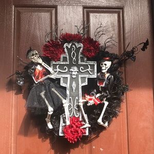 Handmade Halloween Wreath